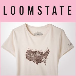 NEW Loomstate Chipotle Across America tee